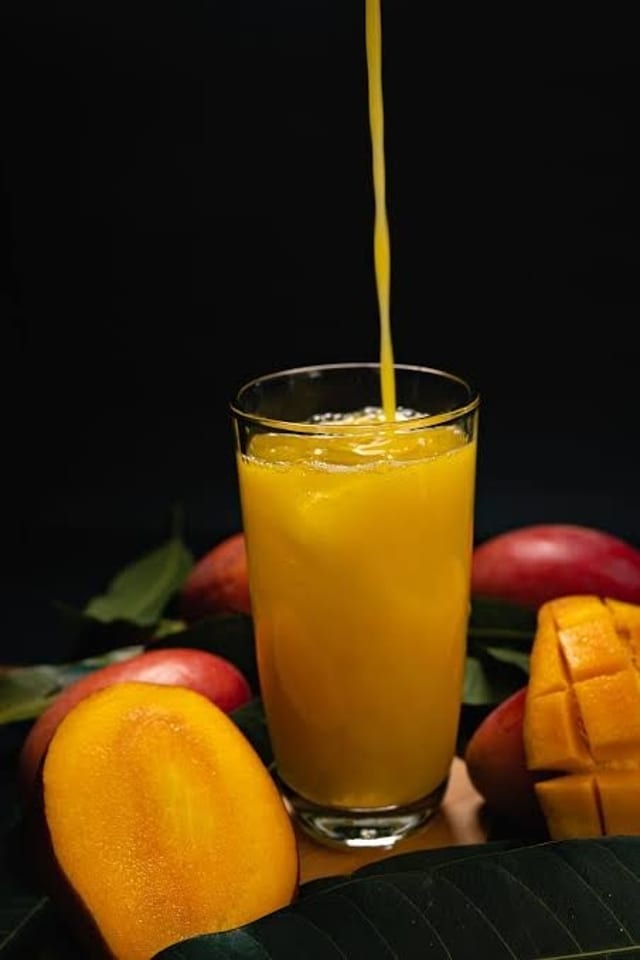 Mango juice.