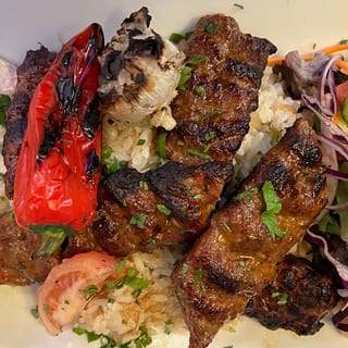 Kefta Kabob platter