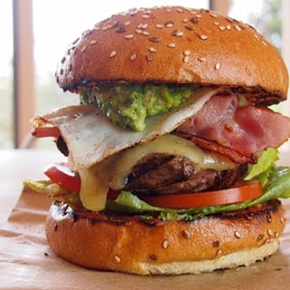 Abi's Fusion burger